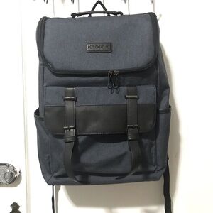 Large 17” Laptop Backpack Dark Grey
